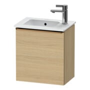 Duravit Waschtischunterschrank D-Neo 41x27,4x44cm, 1 T, An R, b geb/Eiche Nat