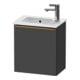 Duravit Waschtischunterschrank D-Neo 41x27,4x44cm, 1 T, An R, b geb/Gra ma-1