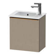 Duravit Waschtischunterschrank D-Neo 41x27,4x44cm, 1 T, An R, bron geb/Leinen