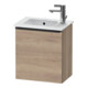 Duravit Waschtischunterschrank D-Neo 41x27,4x44cm, 1 T, An R, sw/Ei marm.-1