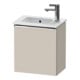 Duravit Waschtischunterschrank D-Neo 41x27,4x44cm, 1 T, An re, chr/Taup ma-1
