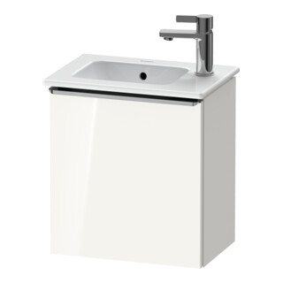 Duravit Waschtischunterschrank D-Neo 41x27,4x44cm, 1 T, An re, ES geb/we hgl