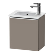 Duravit Waschtischunterschrank D-Neo 41x27,4x44cm, 1 T, Anschl li, ch/Bas ma
