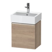 Duravit Waschtischunterschrank D-Neo 43,4x32,2x44cm, 1 Tür, An L, ch/Ei marm.