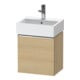 Duravit Waschtischunterschrank D-Neo 43,4x32,2x44cm, 1 Tür, An L, ch/Ei Nat-1