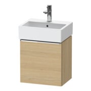 Duravit Waschtischunterschrank D-Neo 43,4x32,2x44cm, 1 Tür, An L, ch/Ei Nat