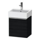 Duravit Waschtischunterschrank D-Neo 43,4x32,2x44cm, 1 Tür, An L, ch/Ei sw-1