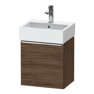Duravit Waschtischunterschrank D-Neo 43,4x32,2x44cm, 1 Tür, An L, ch/nb dkl.