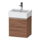 Duravit Waschtischunterschrank D-Neo 43,4x32,2x44cm, 1 Tür, An L, ch/nb Nat-1