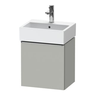 Duravit Waschtischunterschrank D-Neo 43,4x32,2x44cm, 1 Tür, An L, ES geb/gr m