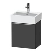 Duravit Waschtischunterschrank D-Neo 43,4x32,2x44cm, 1 Tür, An L, ES geb/Gra