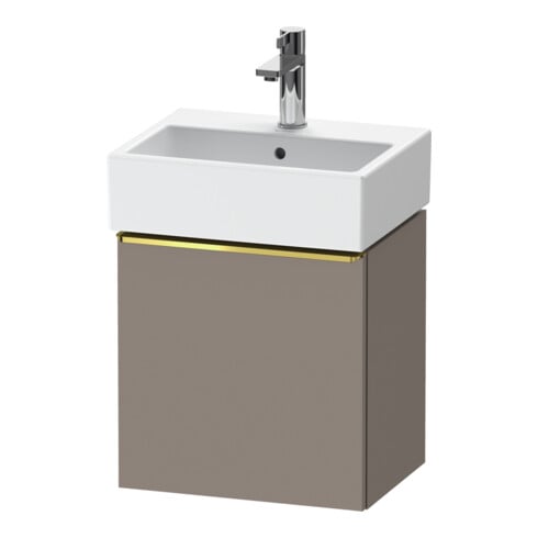 Duravit Waschtischunterschrank D-Neo 43,4x32,2x44cm, 1 Tür, An L, g pol/Bas m