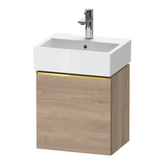 Duravit Waschtischunterschrank D-Neo 43,4x32,2x44cm, 1 Tür, An L, g pol/Ei ma