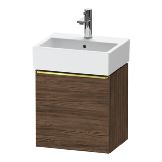 Duravit Waschtischunterschrank D-Neo 43,4x32,2x44cm, 1 Tür, An L, g pol/Nu d