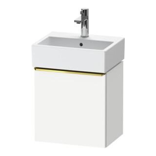 Duravit Waschtischunterschrank D-Neo 43,4x32,2x44cm, 1 Tür, An L, g pol/w ma