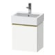 Duravit Waschtischunterschrank D-Neo 43,4x32,2x44cm, 1 Tür, An L, g pol/w ma-1
