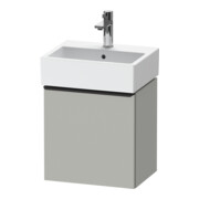 Duravit Waschtischunterschrank D-Neo 43,4x32,2x44cm, 1 Tür, An L, sw/gr ma