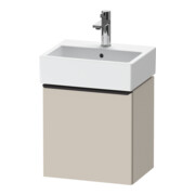 Duravit Waschtischunterschrank D-Neo 43,4x32,2x44cm, 1 Tür, An L, sw/Taup ma-1