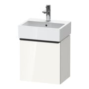 Duravit Waschtischunterschrank D-Neo 43,4x32,2x44cm, 1 Tür, An L, sw/w hgl