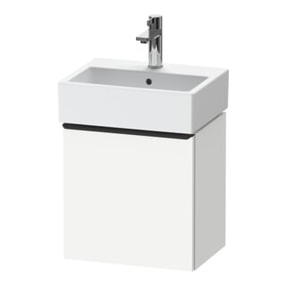 Duravit Waschtischunterschrank D-Neo 43,4x32,2x44cm, 1 Tür, An L, sw/w ma