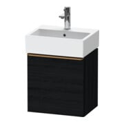 Duravit Waschtischunterschrank D-Neo 43,4x32,2x44cm, 1 Tür, An R, b geb/Ei sw