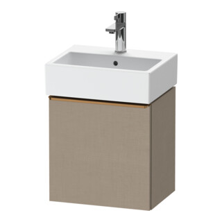 Duravit Waschtischunterschrank D-Neo 43,4x32,2x44cm, 1 Tür, An R, b geb/Lei