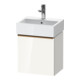 Duravit Waschtischunterschrank D-Neo 43,4x32,2x44cm, 1 Tür, An R, b geb/w hgl-1