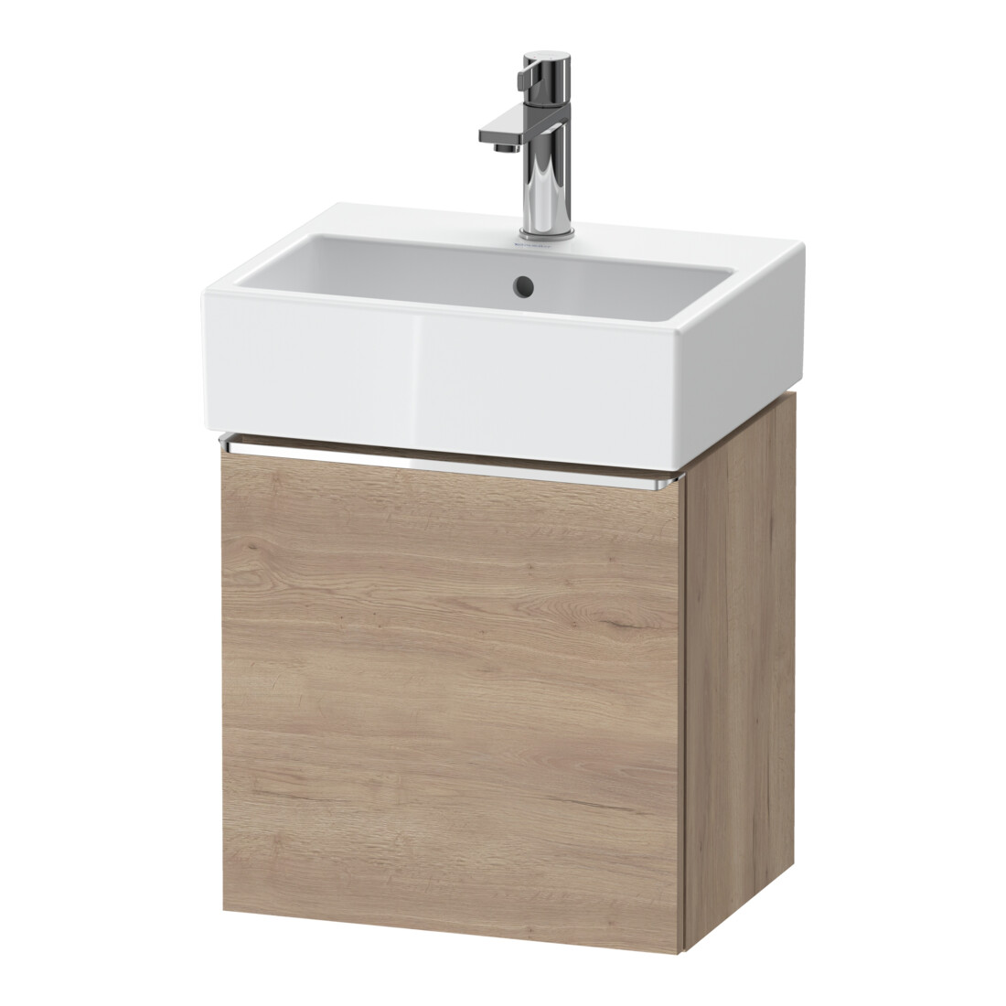 Duravit Waschtischunterschrank D-Neo 43,4x32,2x44cm, 1 Tür, An R, ch/Ei marm.