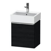 Duravit Waschtischunterschrank D-Neo 43,4x32,2x44cm, 1 Tür, An R, ch/Ei sw
