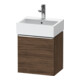 Duravit Waschtischunterschrank D-Neo 43,4x32,2x44cm, 1 Tür, An R, ch/nb dkl.-1
