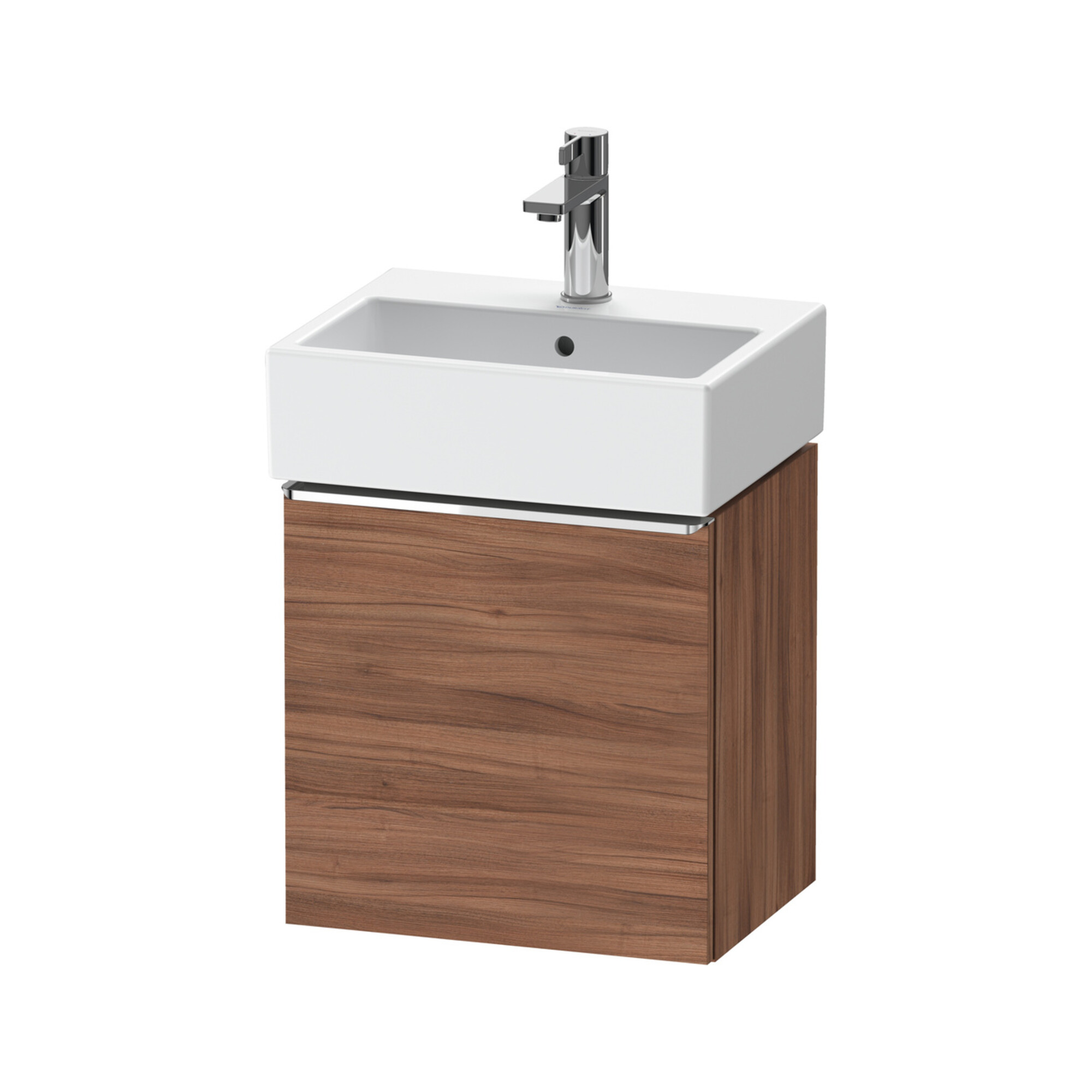 Duravit Waschtischunterschrank D-Neo 43,4x32,2x44cm, 1 Tür, An R, ch/nb Nat