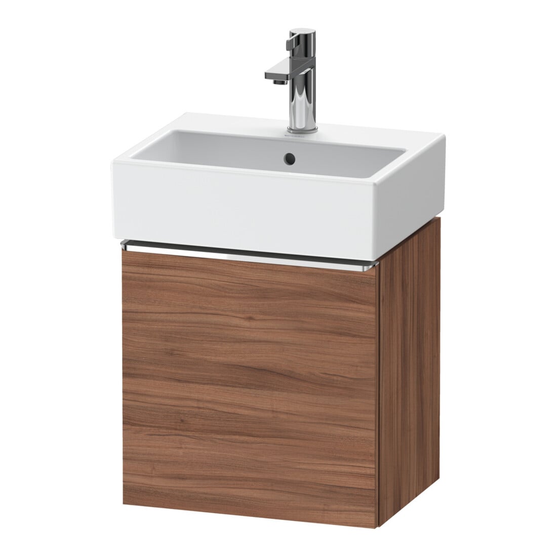 Duravit Waschtischunterschrank D-Neo 43,4x32,2x44cm, 1 Tür, An R, ch/nb Nat