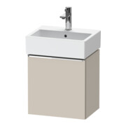 Duravit Waschtischunterschrank D-Neo 43,4x32,2x44cm, 1 Tür, An R, chr/Taup ma
