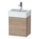 Duravit Waschtischunterschrank D-Neo 43,4x32,2x44cm, 1 Tür, An R, ES geb/Ei m-1