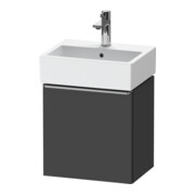 Duravit Waschtischunterschrank D-Neo 43,4x32,2x44cm, 1 Tür, An R, ES geb/Gra