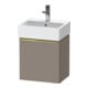 Duravit Waschtischunterschrank D-Neo 43,4x32,2x44cm, 1 Tür, An R, g pol/Bas m-1