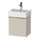 Duravit Waschtischunterschrank D-Neo 43,4x32,2x44cm, 1 Tür, An R, g pol/Tau m-1