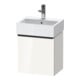 Duravit Waschtischunterschrank D-Neo 43,4x32,2x44cm, 1 Tür, An R, sw/w hgl-1