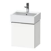Duravit Waschtischunterschrank D-Neo 43,4x32,2x44cm, 1 Tür, An re, chr/we ma