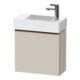 Duravit Waschtischunterschrank D-Neo 48,4x22,2x44cm, 1 Tür, An L, b geb/Ta ma-1