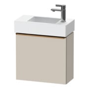 Duravit Waschtischunterschrank D-Neo 48,4x22,2x44cm, 1 Tür, An L, b geb/Ta ma