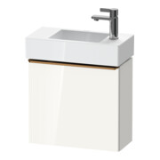 Duravit Waschtischunterschrank D-Neo 48,4x22,2x44cm, 1 Tür, An L, b geb/w hgl-1