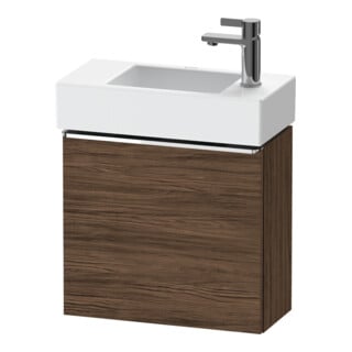 Duravit Waschtischunterschrank D-Neo 48,4x22,2x44cm, 1 Tür, An L, ch/nb dkl.