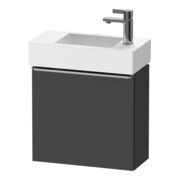 Duravit Waschtischunterschrank D-Neo 48,4x22,2x44cm, 1 Tür, An L, ES geb/Gra