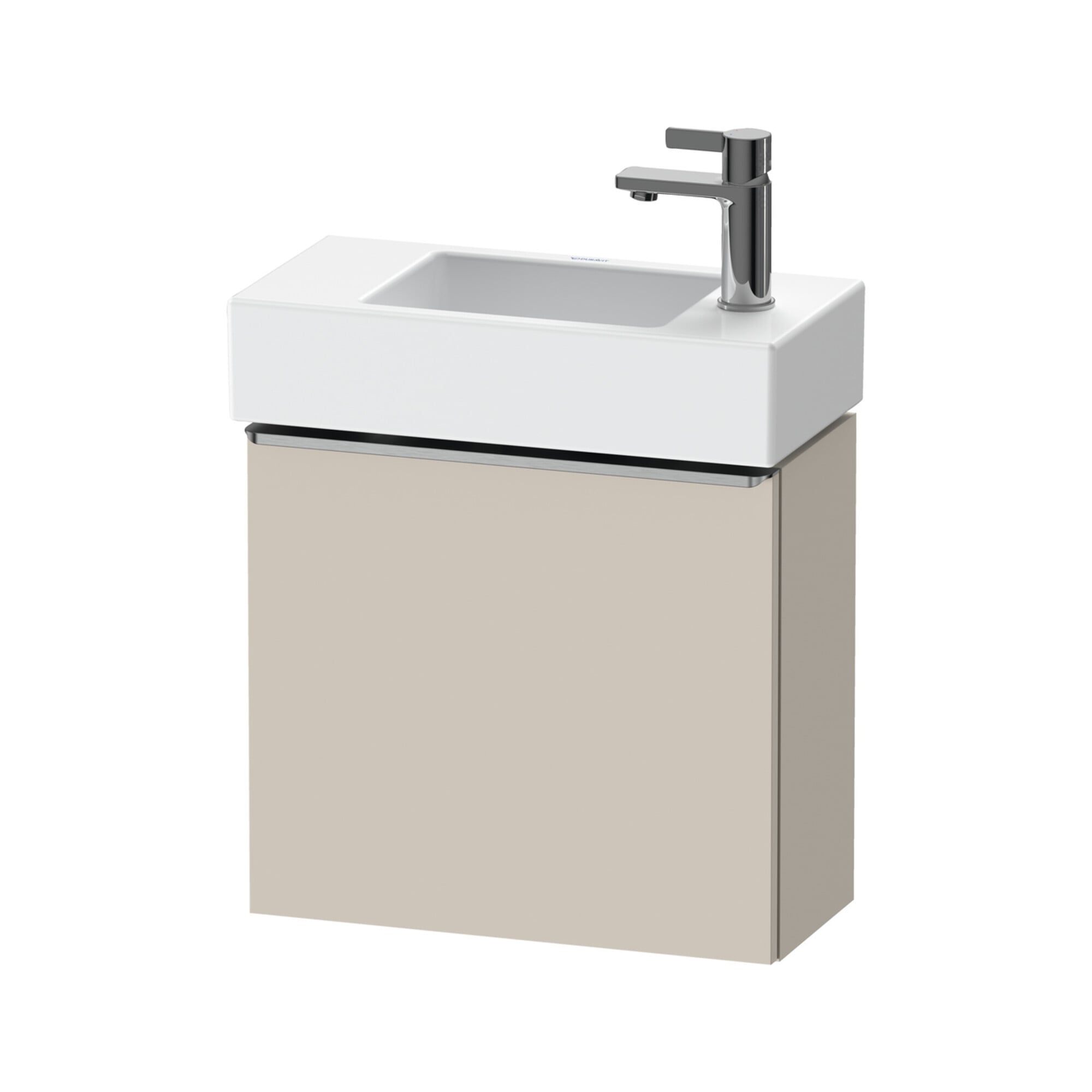 Duravit Waschtischunterschrank D-Neo 48,4x22,2x44cm, 1 Tür, An L, ES geb/Ta m