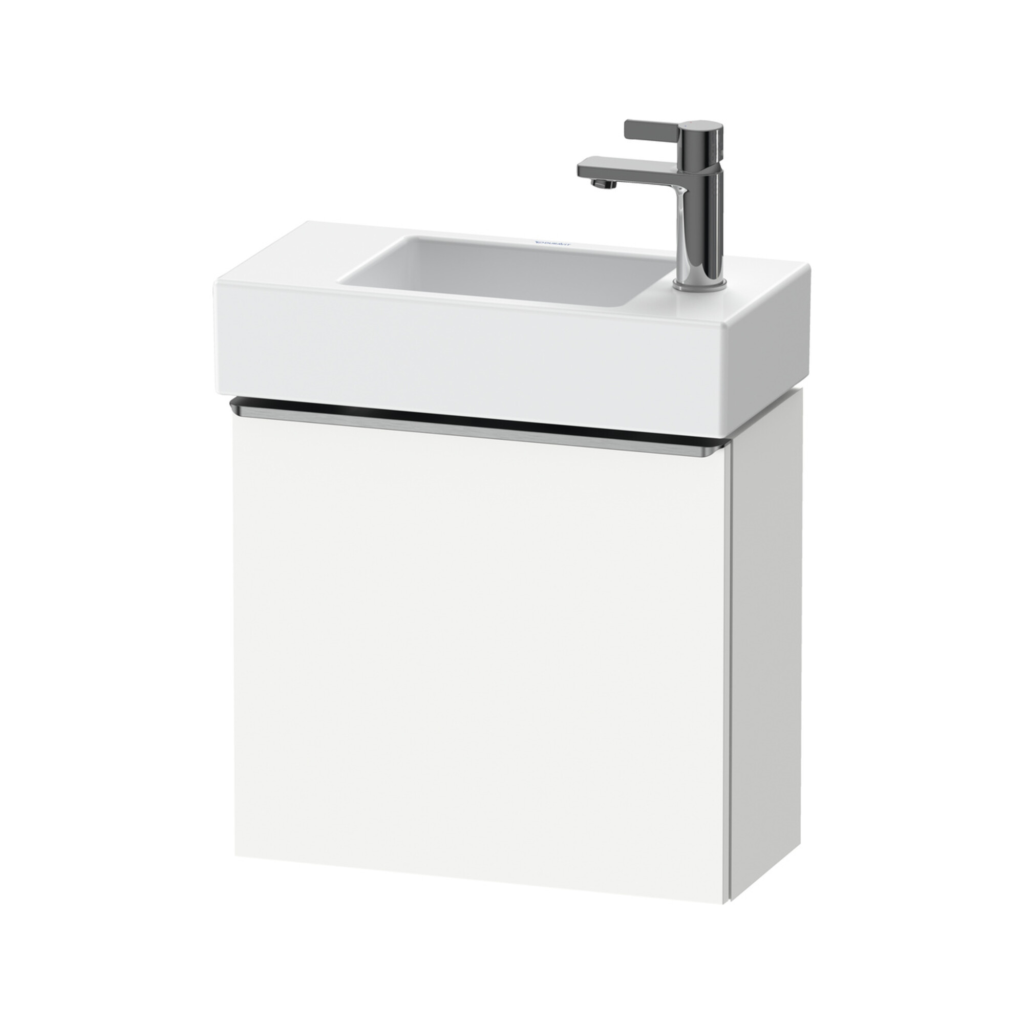 Duravit Waschtischunterschrank D-Neo 48,4x22,2x44cm, 1 Tür, An L, ES geb/w ma