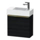 Duravit Waschtischunterschrank D-Neo 48,4x22,2x44cm, 1 Tür, An L, g pol/Ei sw-1