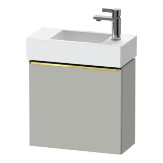Duravit Waschtischunterschrank D-Neo 48,4x22,2x44cm, 1 Tür, An L, g pol/gr ma