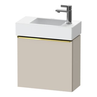 Duravit Waschtischunterschrank D-Neo 48,4x22,2x44cm, 1 Tür, An L, g pol/Tau m