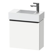 Duravit Waschtischunterschrank D-Neo 48,4x22,2x44cm, 1 Tür, An L, sw/w ma